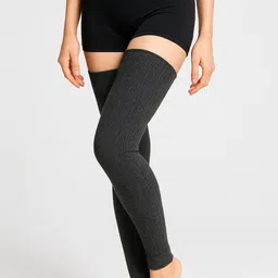 OBEROI HANDLOOM Women, Men, Boys, Girls Leg Warmer-image-3