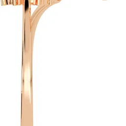avsar AVR1090PB 14kt Cubic Zirconia Rose Gold ring image 4