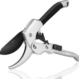 vdnsi Garden Scissor SK-5, Anvil Pruning Shears Cutter, Anti Slip Rubber Handles SK-5 Steel Blade Sharp Anvil Garden Scissors Hedge Pruning Shears Anvil Pruner-picture-20