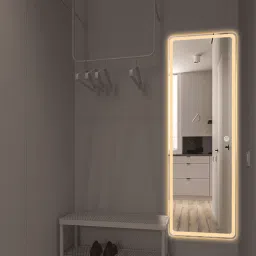 ledmirror.in Full-Length Bedroom Dressing Mirror with Lights Adjustable LED Standing Mirror image 5