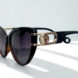 anjaney enterprises Gradient, Polarized, Riding Glasses, UV Protection Cat-eye Sunglasses (Free Size)-picture-27