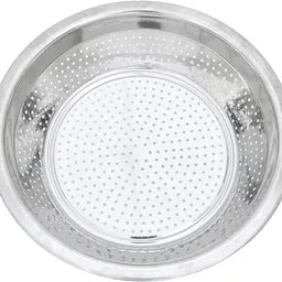 m&v craft pure Stainless Steel Wheat/Rice/Sieve Strainer, SIZE-12 INCH Sieve image 2