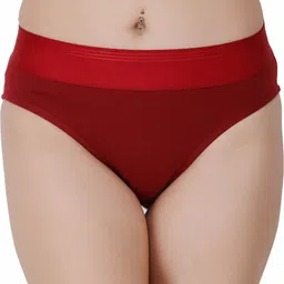 docare Pack of 2 Women Hipster Purple, Maroon Panty image 2