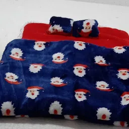 Laddu Gopal Unique Design WINTER Special Gaddi Set With One Blanket, Two Cushions And One Mattress/Gaddi Size (4 to 6) 9*11 Inches {Any Random Color And Only One Set Will Come} Handmade Premium Quality Dress-image-86