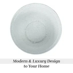 Kuber Industries 10Pcs Peach-Colored & White Textured Planters With Plate image 5