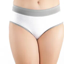 ORLIZEA Women High-Rise Cotton Blend Hipster Briefs-image-51