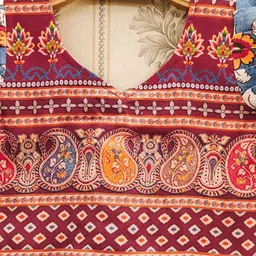 DHRUV CREATION Girls Floral Printed Lehenga With Choli image 3