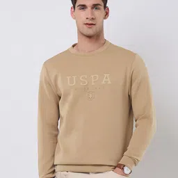 U.S. Polo Assn. 135Th Rwn Theatre Men Brand Embossed Round Neck Sweatshirt-image-80