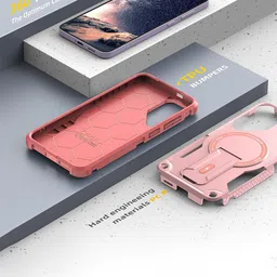 Luxury Kase Magnetic Case With Portable Kickstand Case For Samsung Galaxy S24 Plus image 5