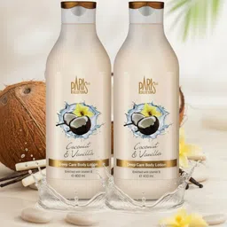 Paris Collection Set Of 2 Coconut & Vanilla Deep Care Body Lotion - 400 ml Each-picture-40