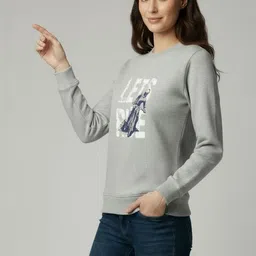 SZN Women Printed Sweatshirt image 2