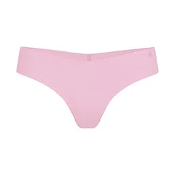 Victoria's Secret Women Solid No-Show Low-Rise Thong Briefs image 2