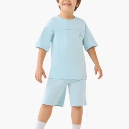 Juniors by Babyshop Boys T-shirt with Shorts-image-78