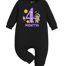 karmikh clothing & lifestyle karmikh clothing & lifestyl Infants 4th Month Birthday Cotton Romper-picture-48