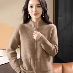 Mast & Harbour Women High Neck Pullover Sweaters-picture-33