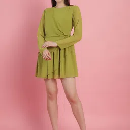 JAKANARY Georgette Mini Dress-picture-15