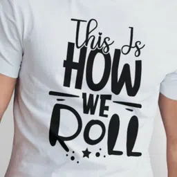 Seekbuylove Men Typography Printed Bio Finish T-shirt image 2