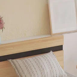 Home Centre White Geometric 200 TC Single Bedsheet with 1 Pillow Covers image 4