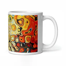 Mr UVD White Ceramic Cup image 4