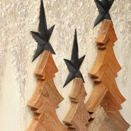 Exotic India Wooden Matte Finish Wall Hanging - 24 In image 4