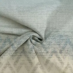 Steve & Anderson Ozzon Turquoise Blue 2 Pieces Geometric Black Out Window Curtain (5 Feet) image 3