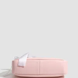 CORSICA PU Shoulder Bag with Bow Detail image 4