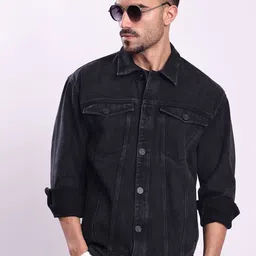 Bene Kleed Men Spread Collar Graphic Casual Cotton Jacket-picture-33