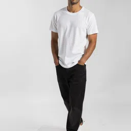 Basixx Men Black Jogger Jeans image 5