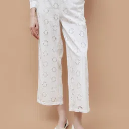 Fame Forever by Lifestyle Women Floral Cotton Trousers-picture-19