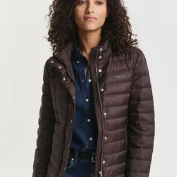 GANT Women Stand Collar Lightweight Puffer Jacket-image-29