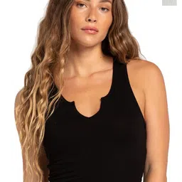 MIXFIT Women Pack Of 2 V-Neck Sleeveless Ribbed Crop Top-picture-39
