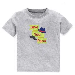 KAVEE Kids Typography Printed Pure Cotton Applique T-shirt-picture-31