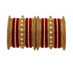 Amika Women Maroon Bangle image 1