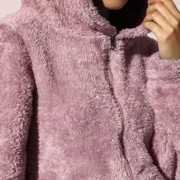 the dry state Women Full Sleeve Self Design Sweatshirt image 4