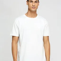 Wear Your Opinion Men Solid Cotton T-shirt-image-31