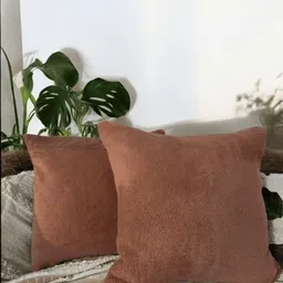 LUSHLYF Brown Quirky Square Cushion Covers image 4