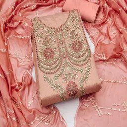 Lilots Viscose Rayon Unstitched Dress Material-picture-39