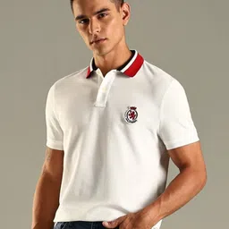 Tommy Hilfiger Polo Collar Regular Fit Cotton T-shirt image 5