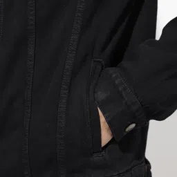 The Roadster Life Co. Spread Collar Denim Jacket image 3