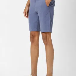 Peter England Men Regular Fit Mid-Rise Shorts image 4