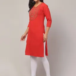 FAMBEE Women Woollen Kurta image 3