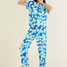 Sweet Dreams Women Round Neck Printed Night suit-picture-29