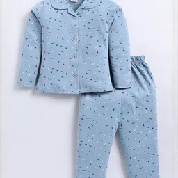 GEMINI Kids Printed Lapel Collar Night Suit-picture-52
