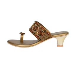 Solefoot Embellished Party Block Sandals image 2