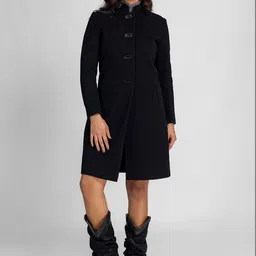 Mast & Harbour Stand Collar Overcoat-picture-40