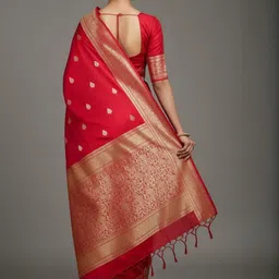 Okom Woven Design Art Silk Banarasi Saree image 3