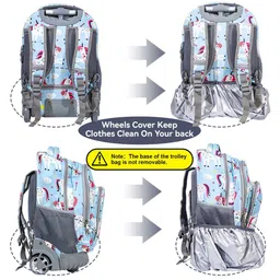 Palay Kids Stylish Wheeled Backpack image 4