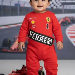 karmikh clothing & lifestyle Unisex Printed Round Neck Rompers-picture-54