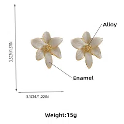 Celestique Floral Studs Earrings image 2