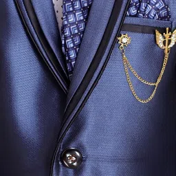 BAESD Boys Single-Breasted 3 Piece Suits Set image 5